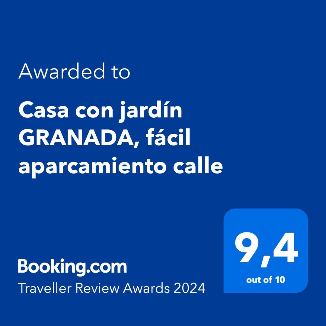 Casa En Granada Con Hermoso Jardin, Parking Calle Exterior photo